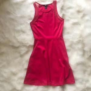 H&M Hot Pink A-Line Dress
